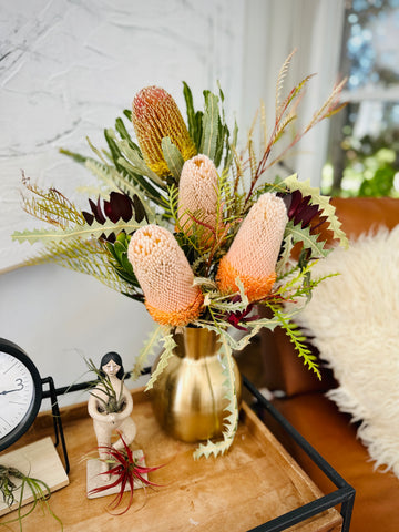 Banksia Protea Bouquet - Fresh Cut Protea Flower Arrangement