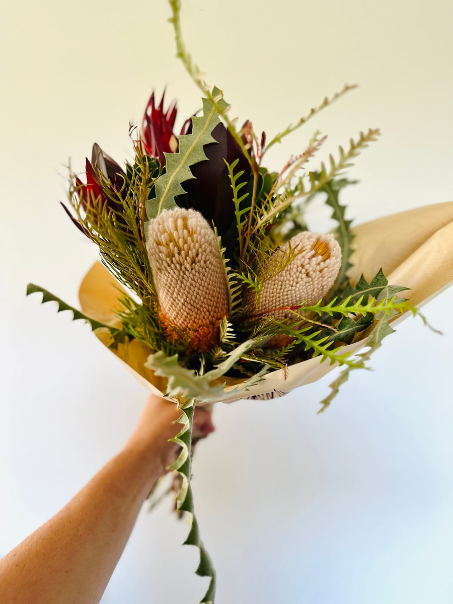 Banksia Protea Bouquet - Fresh Cut Protea Flower Arrangement