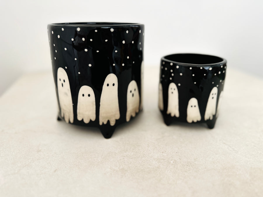 Ghost Planter - Halloween Decor - Available in Multiple Sizes