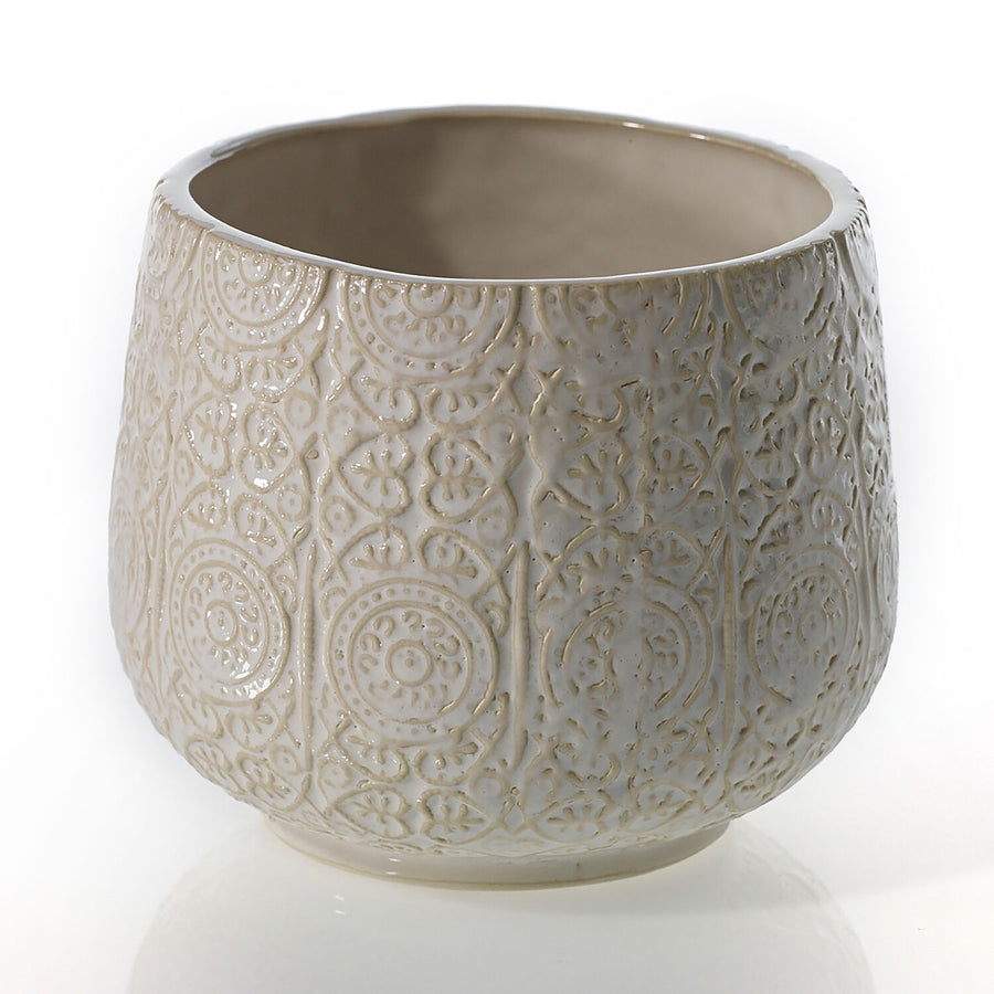 Lacework Ceramic Planter - 6