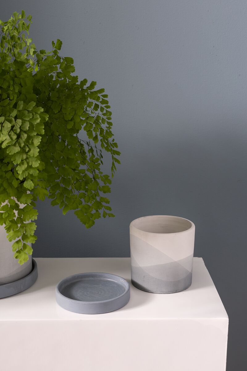 Minimalist Planter - Planter with Watering Saucer - Fits 4