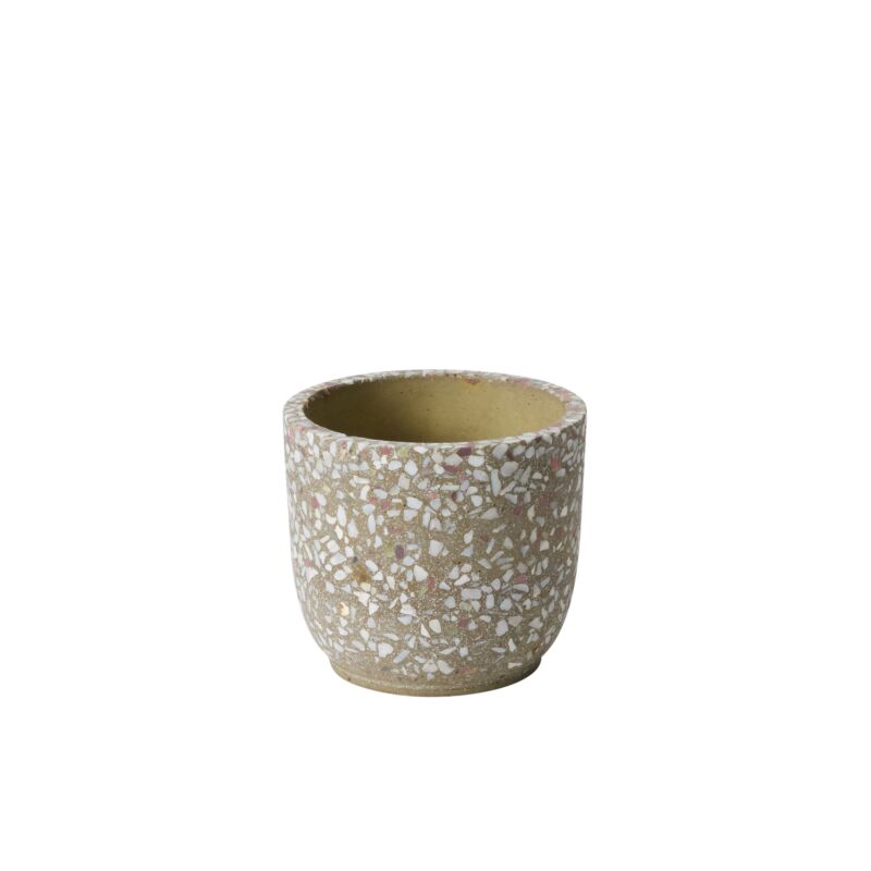 Speckled Terrazzo Planter