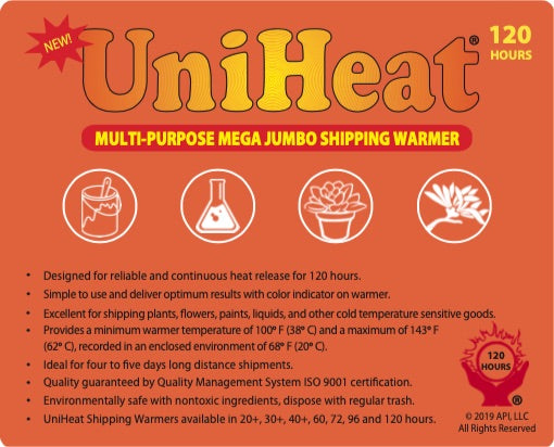UniHeat Pack - 120 Hours - Shipping Add-On