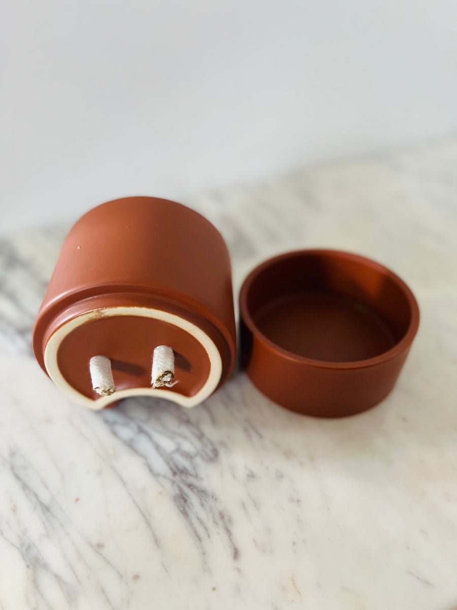 Oliver Self Watering Pot - Burnt Orange - Fits 4