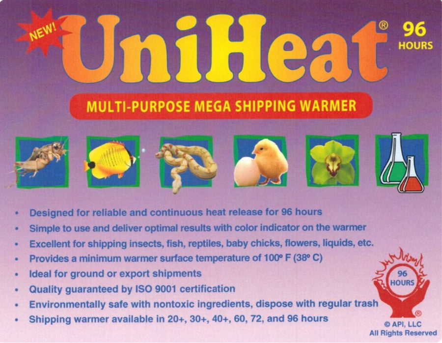 UniHeat Pack - 96 Hours - In Bulk - 10 Pack