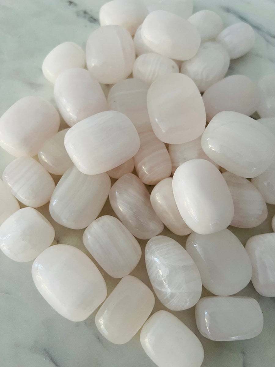 Tumbled Pink Calcite