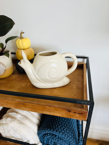 Snaily Ceramic Watering Can